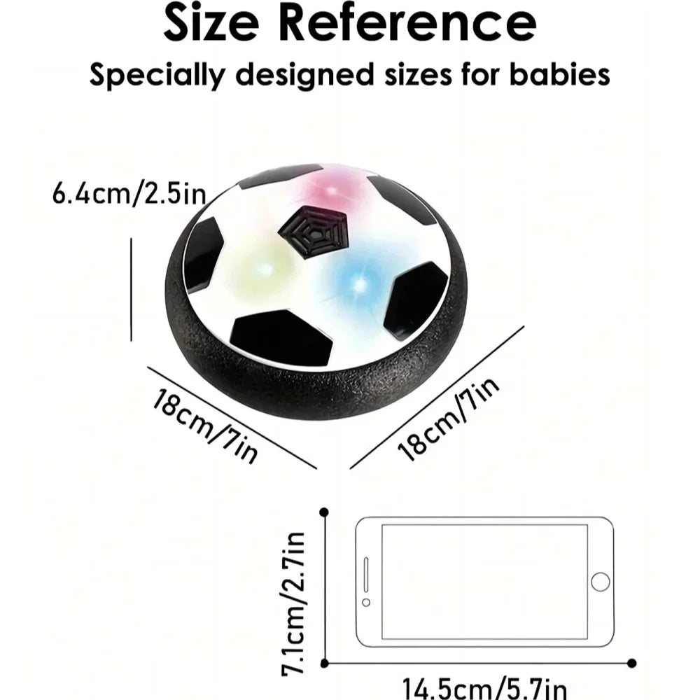 Hover Soccer Ball Toys for Children Electric Floating Football with LED Light Music Soccer Ball Outdoor Game Sport Toys for Kids