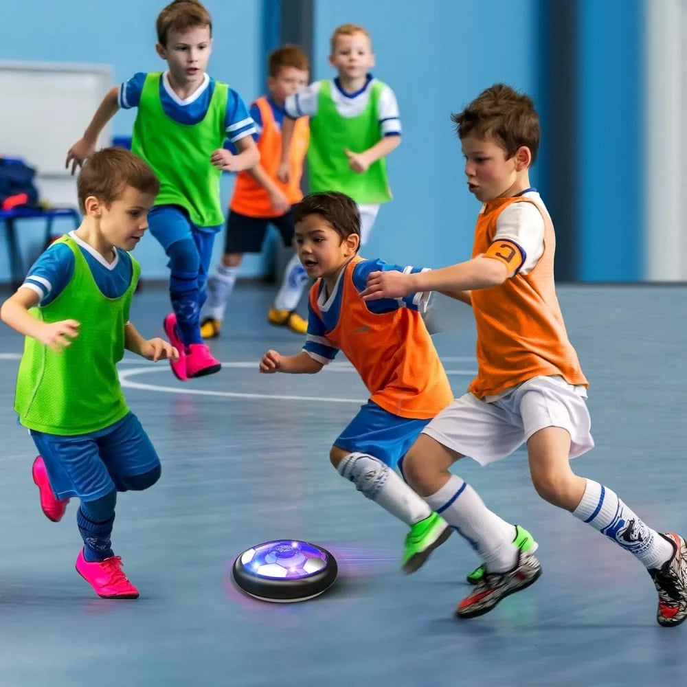 Hover Soccer Ball Toys for Children Electric Floating Football with LED Light Music Soccer Ball Outdoor Game Sport Toys for Kids