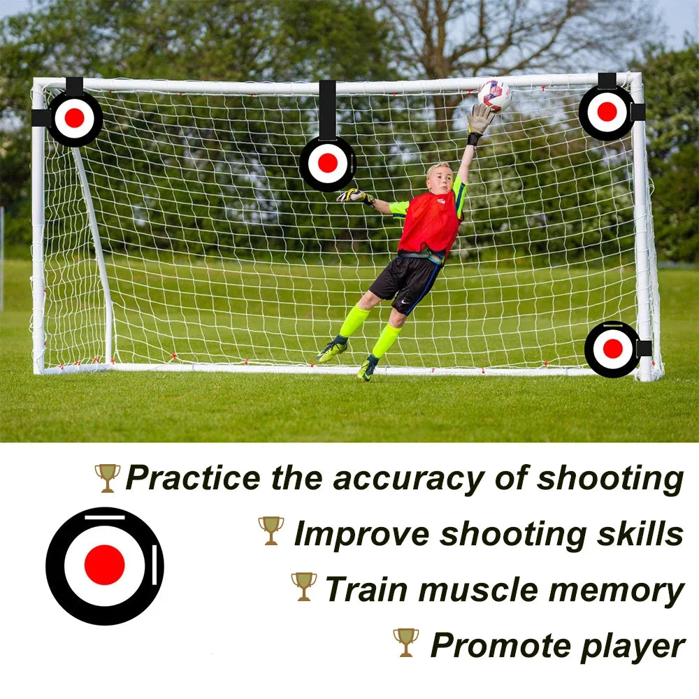 Soccer Goal Shooting Target Discs for Reactive Improving Accuracy Speed Baseball Football Soccer Shooting Goal Sports Training