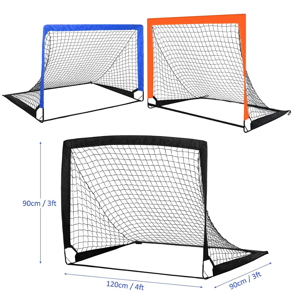 Children’S Outdoor Sports Football Goal Boys and Girls Basketball Stand Portable Football Goal Plastic Toy Football Frame Set