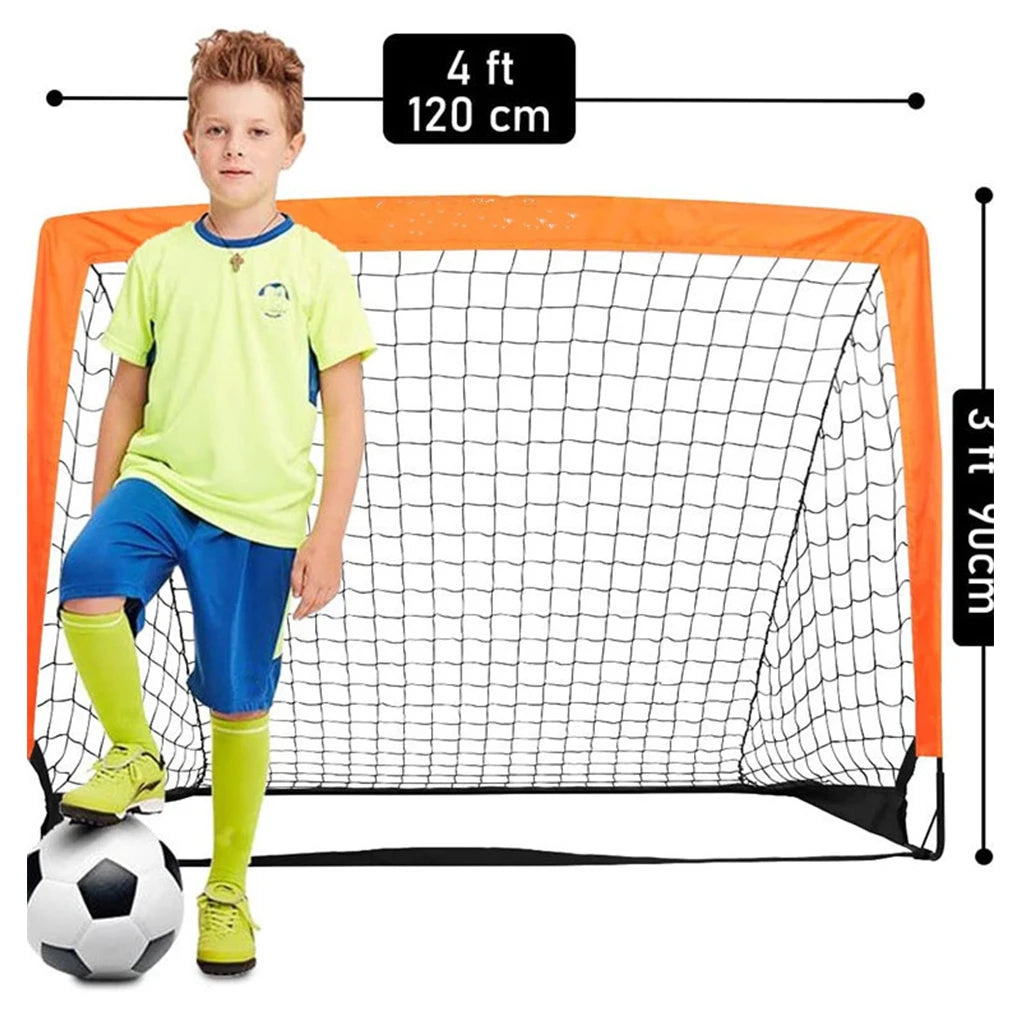 Children’S Outdoor Sports Football Goal Boys and Girls Basketball Stand Portable Football Goal Plastic Toy Football Frame Set