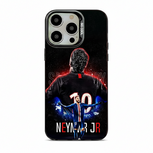 Coque iPhone Neymar #10 — Matte Noire Anti-Choc 🔥