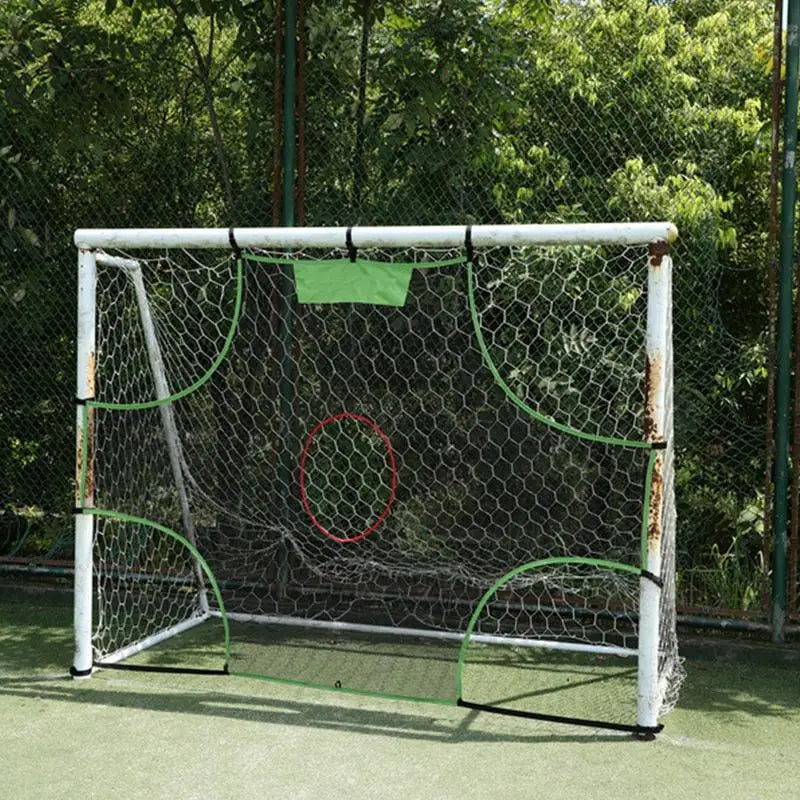 1/3 Hole Football Goal Net Detachable Soccer Balls Shooting Training Net Football Training Equipment Network for Soccer Balls