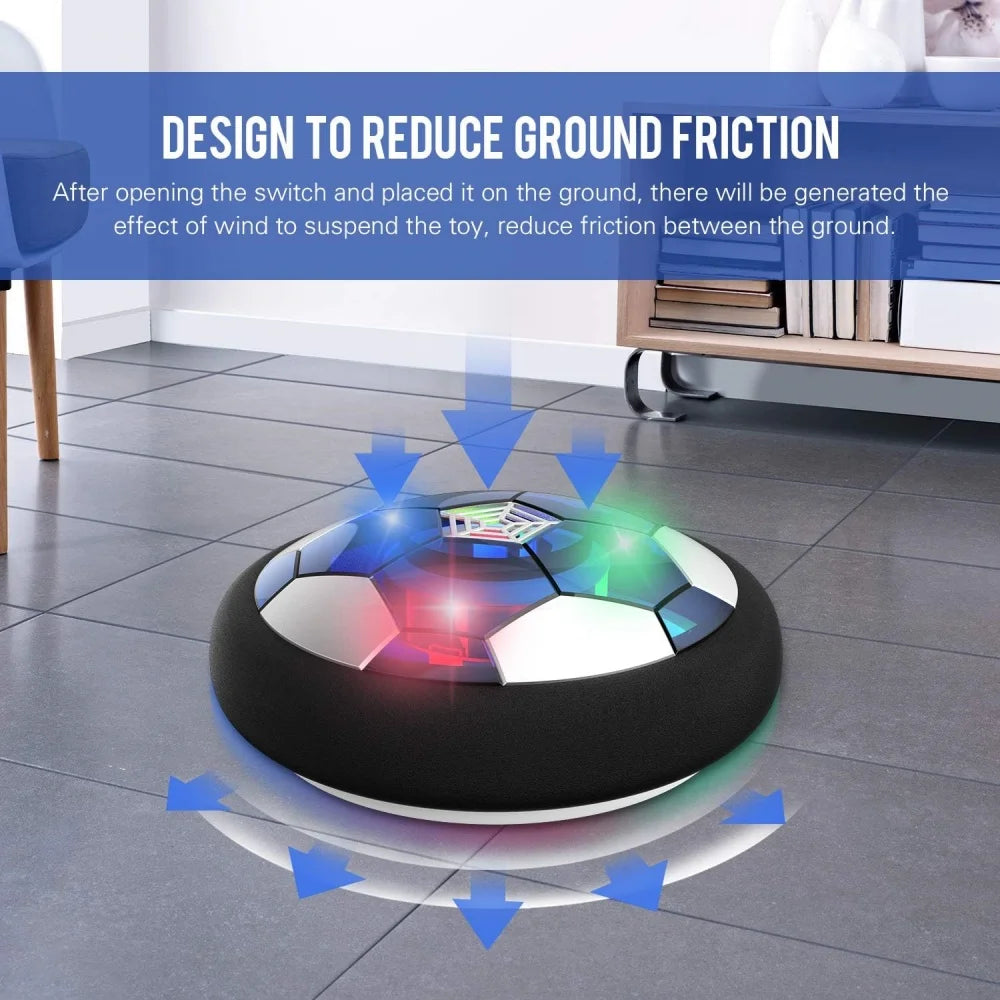 Hover Soccer Ball Toys for Children Electric Floating Football with LED Light Music Soccer Ball Outdoor Game Sport Toys for Kids
