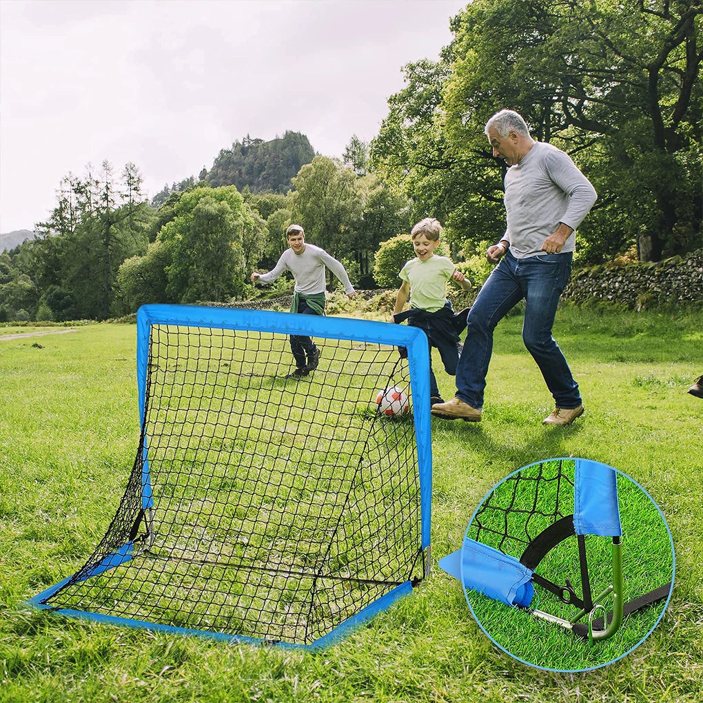 Children’S Outdoor Sports Football Goal Boys and Girls Basketball Stand Portable Football Goal Plastic Toy Football Frame Set