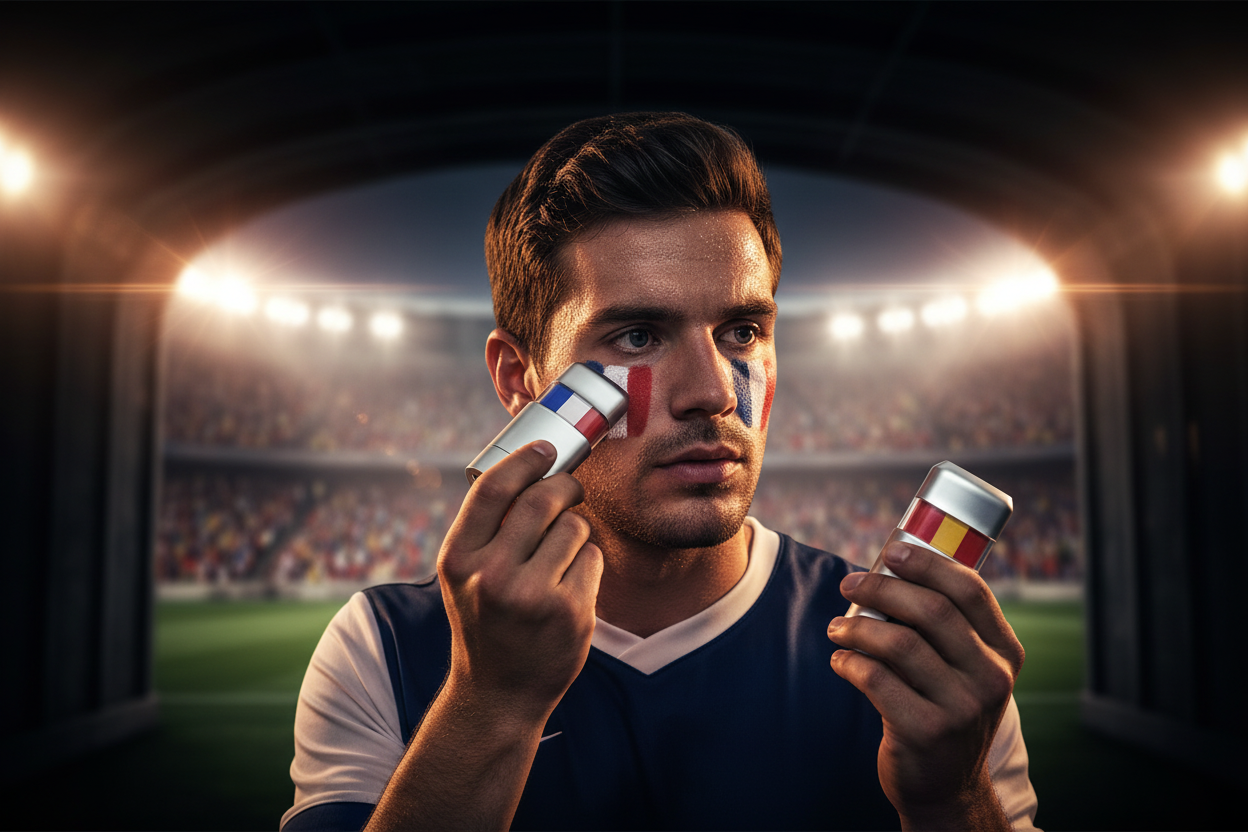 Football Makeup Stick — Supporter Mode ON 🏆